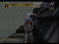 une photo d'Ã©cran de Castlevania - Legacy of Darkness sur Nintendo 64